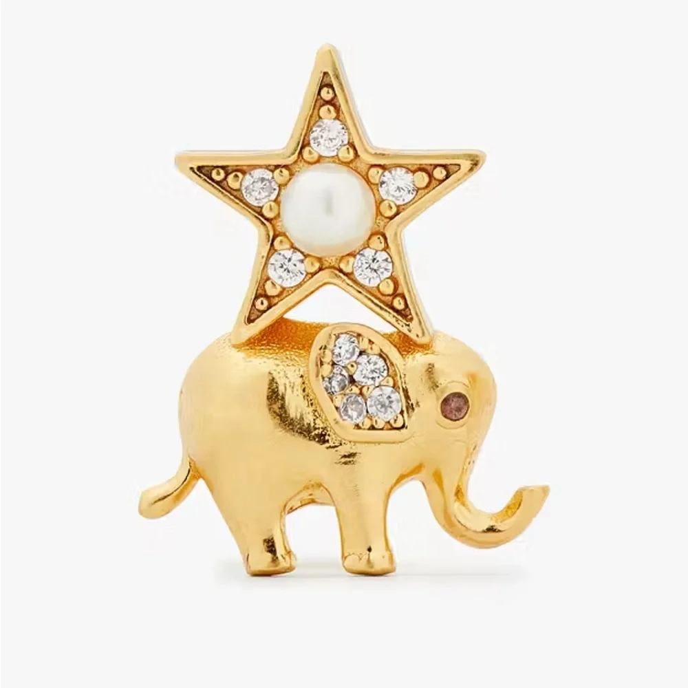 Kate Spade Winter Carnival Charm Stud Earrings NWT - Picture 4 of 5
